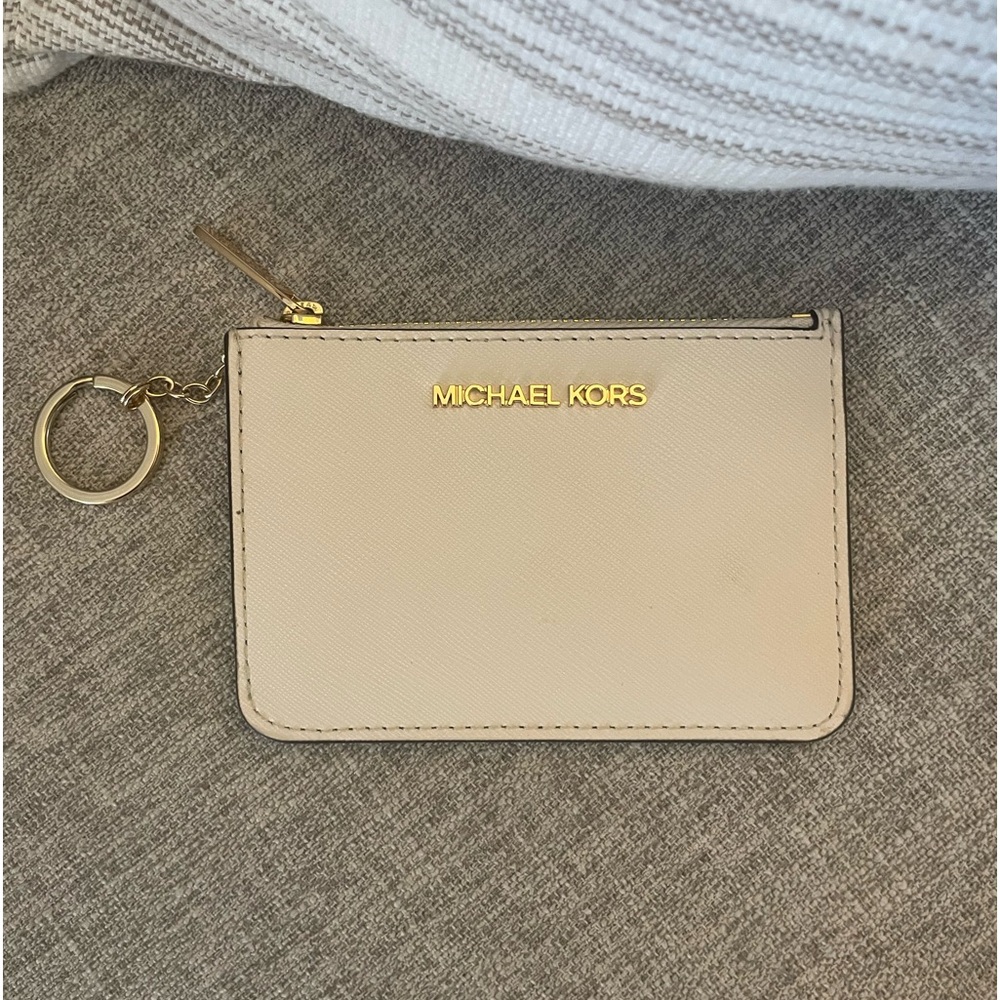 Michael Kors keychain card case wallet